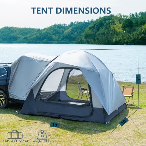 SUV Tent for Camping, Double Layer Waterproof, 10x10 FT G6968