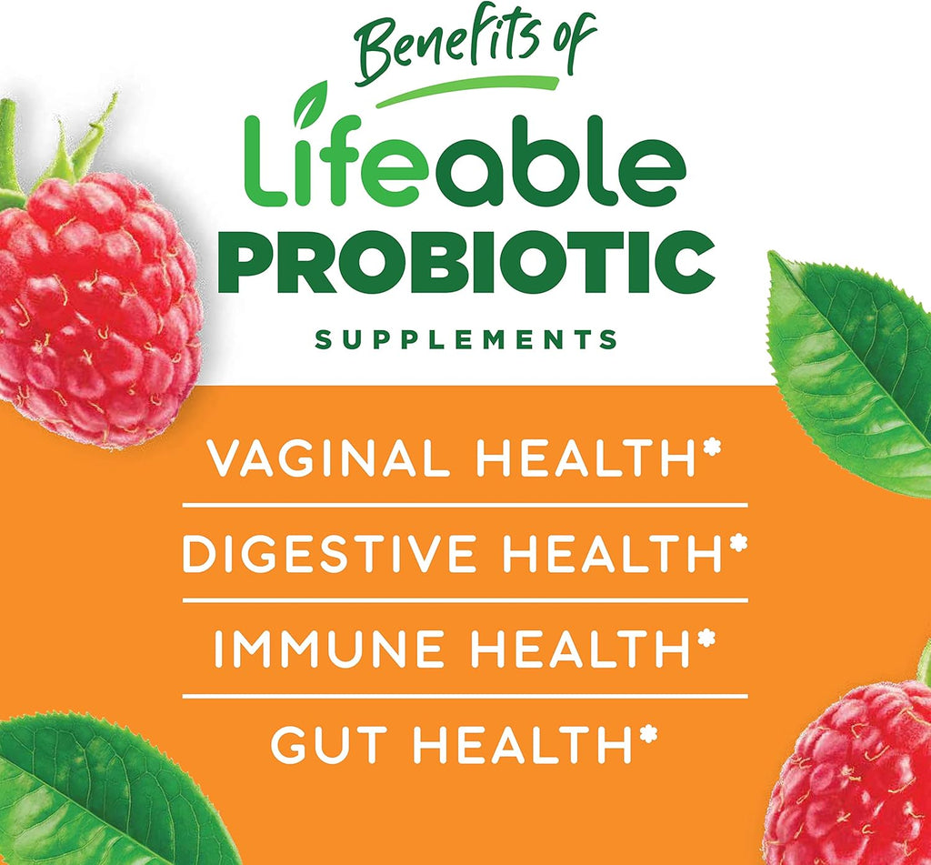 Probiotics for Women Gummy Supplement, 10 Billion CFU, 90 Gummies J354