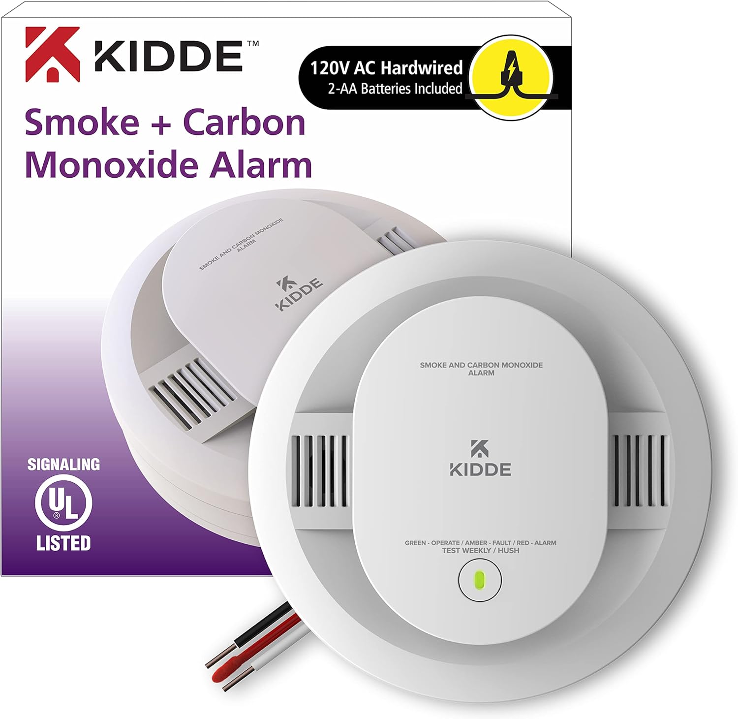 Smoke and Carbon Monoxide Detector with Battery Backup N86411