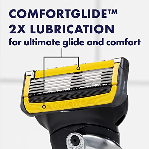 Razor Refills for Men, 5-Blade with Precision Trimmer, 8 Count F49791