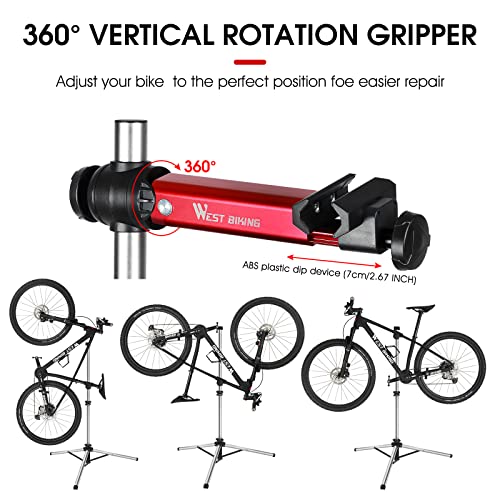 Bike Repair Stand - Adjustable Foldable Bicycle Maintenance Rack M2071
