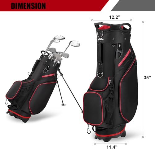 Golf Stand Bag for Men Navy 14 Way Divider Lightweight V146271
