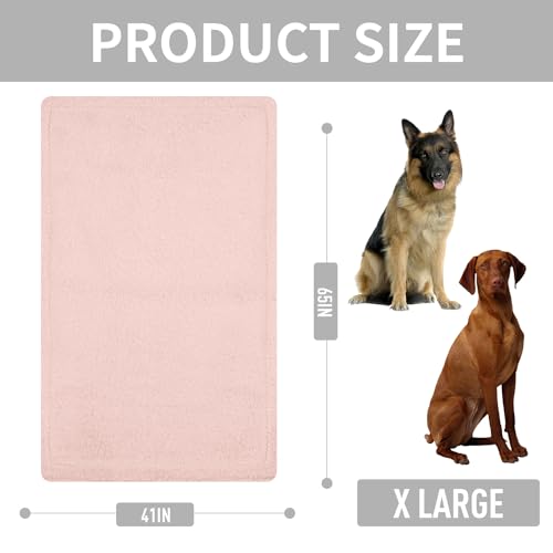 Soft Dog Blanket for Small Dogs Puppy Washable Sherpa Fleece 24x32 Inches W443