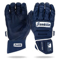Franklin Sports MLB Batting Gloves - CFX Pro PRT Heavy Duty Protective Baseball + Softball Batting Gloves - Adult Padded Reinforced Leather Batting Gloves