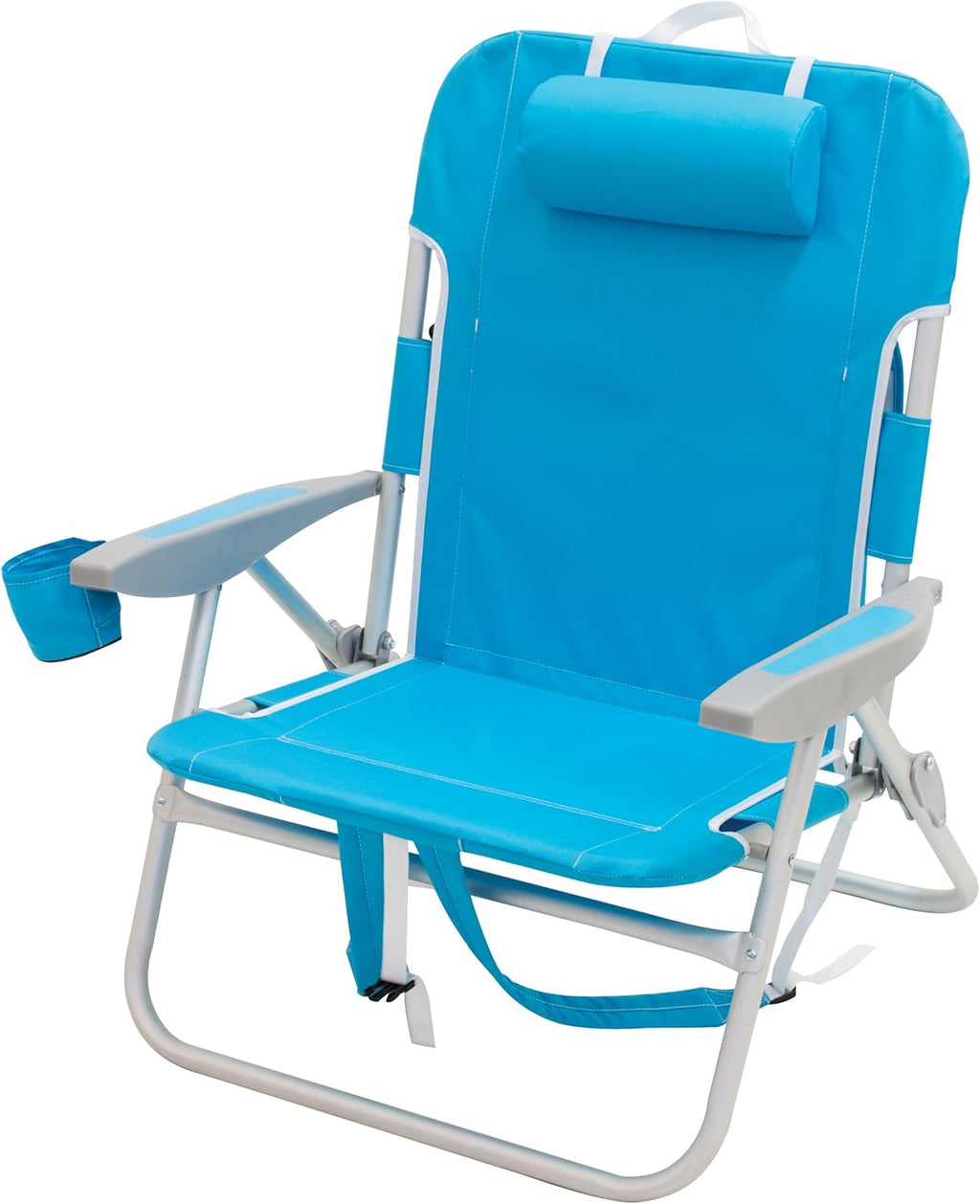 Backpack Beach Chair with 4-Position High Seat O679
