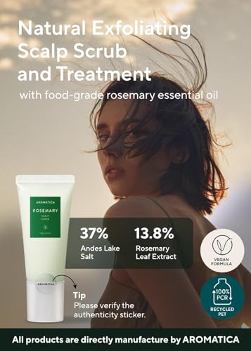 Rosemary Scalp Scrub for Oily Scalp and Dandruff D963