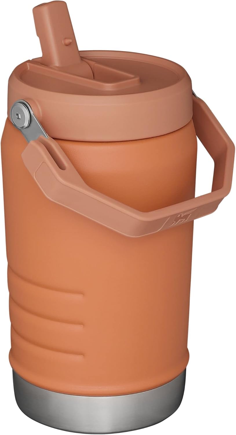 Stainless Steel Water Jug with Straw, Vacuum Insulated, 40OZ Z420774