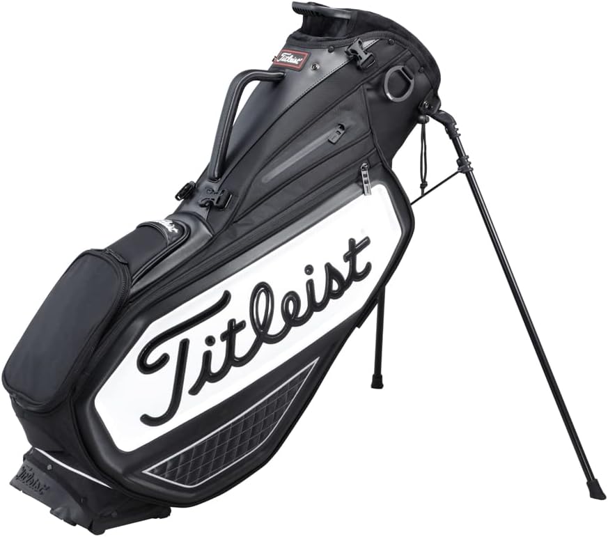 Titleist - Premium Stand Bag - Black/White
