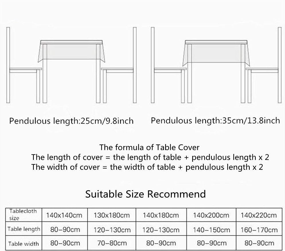 Cotton Linen Tablecloth with Arrow Pattern, Round 60 Inch L1726