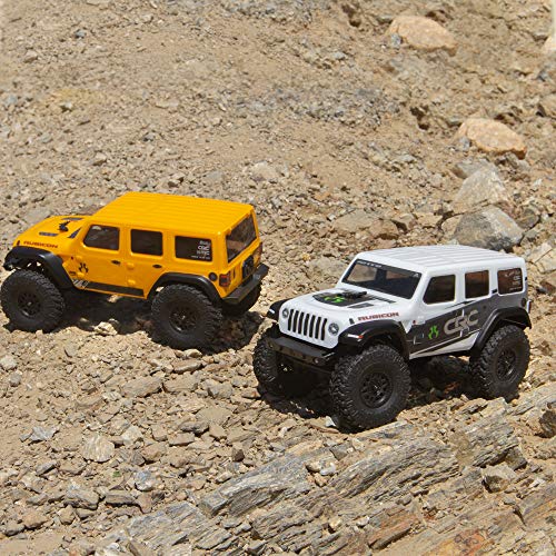 1/24 RC Rock Crawler 4WD Truck Yellow V6698