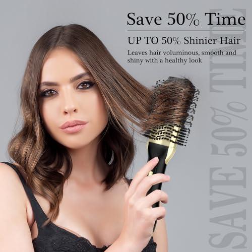 Hot Air Brush for Volumizing and Styling, Salon Blowout for All Hair Types O508876