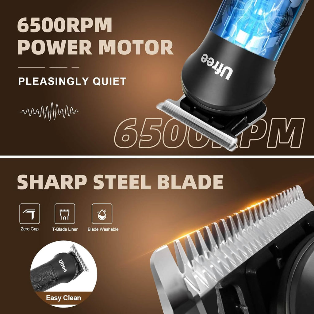 Beard Trimmer for Men, Cordless Hair Clippers, 7 in 1 Grooming Kit G635040