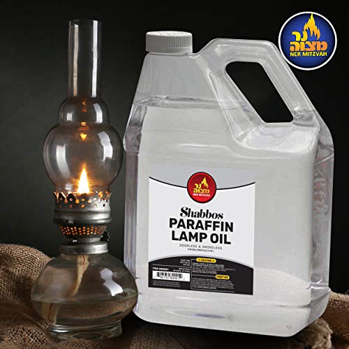 1 Gallon Paraffin Lamp Oil - Smokeless, Odorless, Clean Burning - 2 Pack R9083