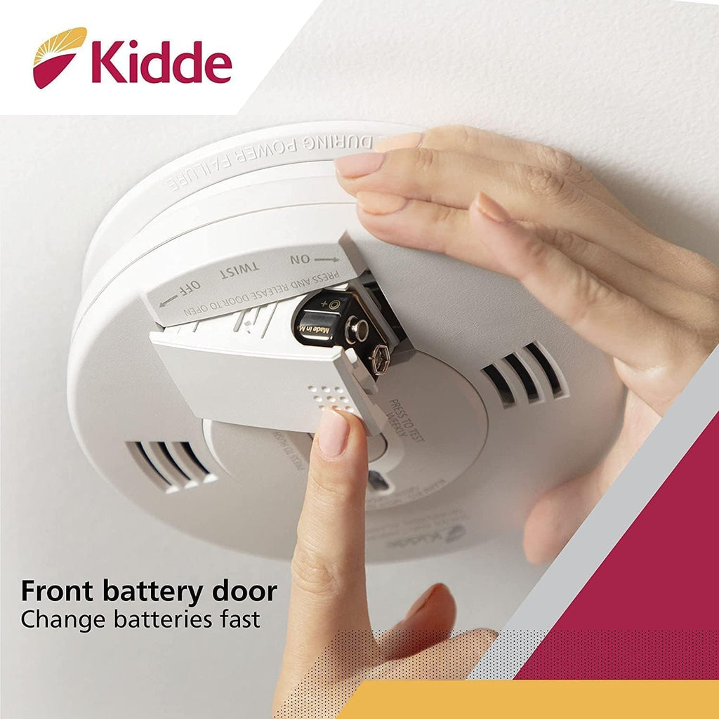 Smoke & Carbon Monoxide Detector, Hardwired, Battery Backup, 6 Pack Q82907