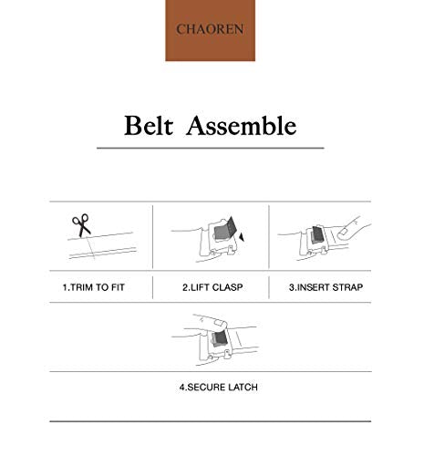Ratchet Belt for Men 1 1/4 Inch Leather Adjustable J95389