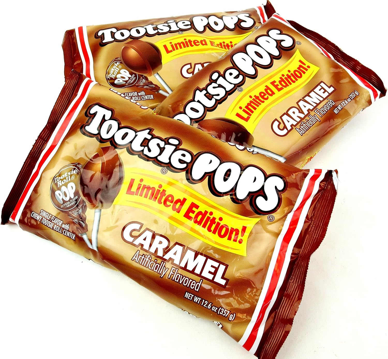 Caramel Pops, 12.6 oz Bags, Pack of 3 T44779