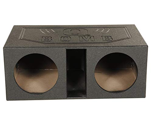 12" Dual Vented Ported Car Subwoofer Sub Box Enclosure D655645