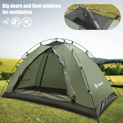 Ultralight 1-2 Person Backpacking Tent, Waterproof Easy Setup V36478