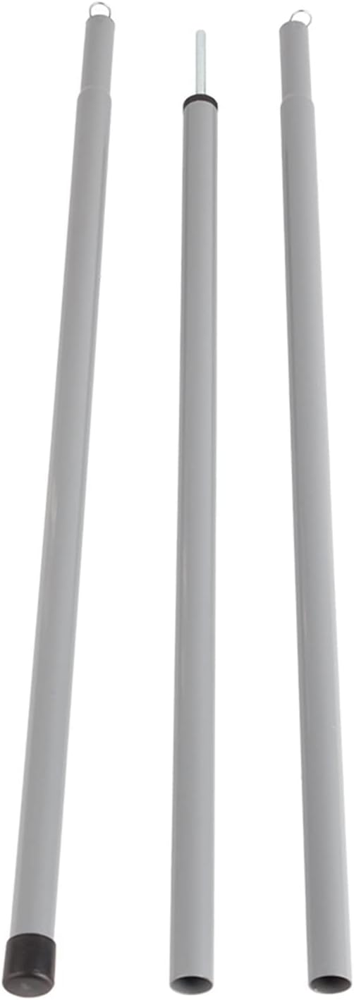Telescoping Tarp Poles, Heavy Duty Adjustable Canopy Support Poles for Shelter B452963