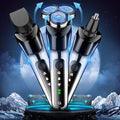 Electric Shaver for Men 2024 Mens Electric Razors for Shaving Face LED Display/Rechargeable Electric Shaver for MenTrave Ldea Gift (Black)