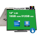 Lenovo Yoga 9i 2-in-1 Laptop | 14" 2.8K OLED Touch (Glossy, 100% DCI-P3, 90Hz, HDR500) | Intel 12-Core i7-1360P | 16GB DDR5 2TB SSD | Backlit Fingerprint Thunderbolt Pen Win11Pro + HDMI Cable