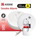 Kidde 21026063 AC Hardwired Smoke Detector Alarm with 9V Back up and Front Load Battery Door, White